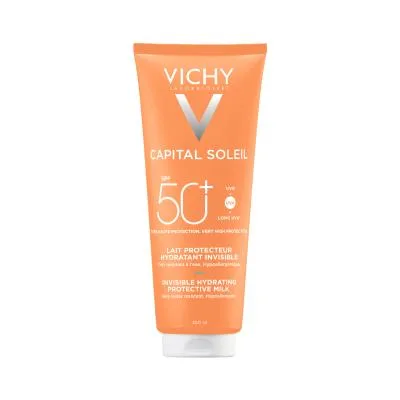 Солнцезащитный крем Vichy Capital Soleil Fresh SPF50+ для лица и тела, 300 мл