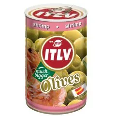 OLĪVAS ITLV ZAĻĀS PILDĪTAS AR GARNEĻU PASTU 300G/110G