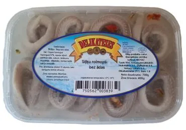 SIĻĶU ROLMOPŠI BEZ ĀDAS DELIKATESES 700G