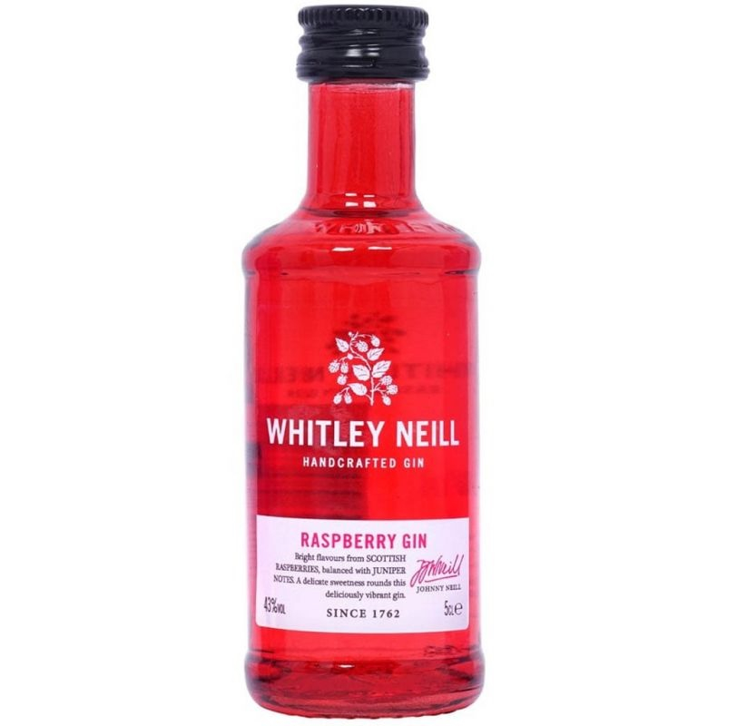 DŽINS WHITLEY NEILL RASPBERRY, 43%, 0.05L