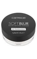 CATRICE SOFT BLUR MATTE PŪDERIS, 001 TRANSLUCENT, 8G