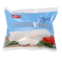 SIERS RIMI MOZZARELLA LIGHT BUMBIŅAS 125G