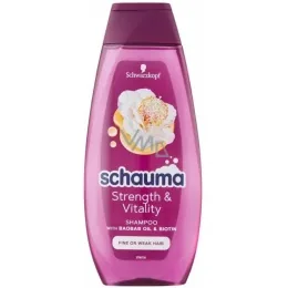 ŠAMPŪNS SCHAUMA STRENGTH&VITALITY, 400ML