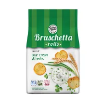 BRUSKETA FLINT AR SKĀBĀ KRĒJUMA UN GARŠAUGU GARŠU 65G