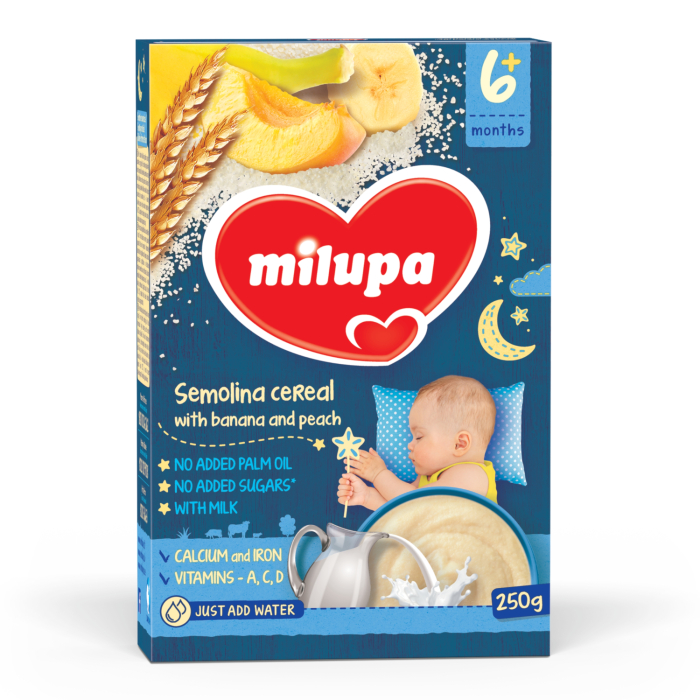 MANNAS BIEZPUTRA MILUPA AR AUGĻIEM NO 6 MĒNEŠIEM 250 G