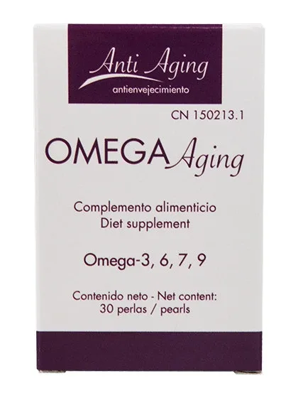 Lavigor omega aging ar omega 3,6,7,9 taukskābēm, 30 kapsulas