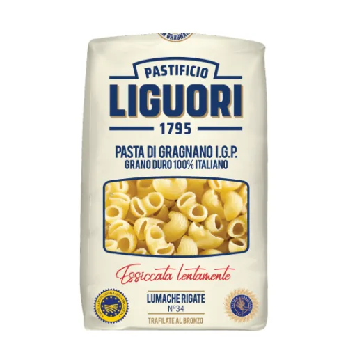 MAKARONI LIGUORI LUMACHE RIGATE, NR.34, 500G