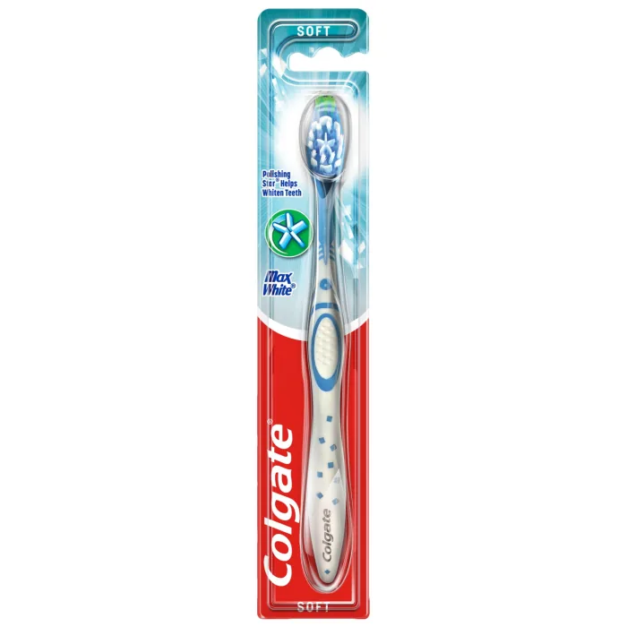 ZOBU BIRSTE COLGATE MAX WHITE SOFT