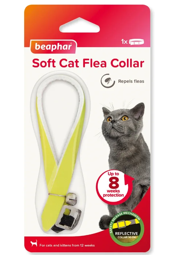 Beaphar Soft Collars Cats reflective pretblusu kaklasiksna kaķiem