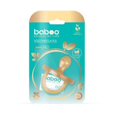 Baboo Lateksa apaļais knupis, 0+ mēnešu vecumam