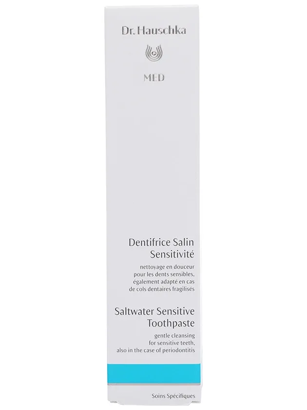 Dr. Hauschka zobu pasta ar sālsūdeni jutīgiem zobiem, 75 ml