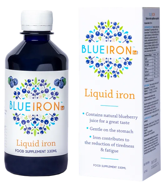 Blueiron Fe šķidrums, 330 ml