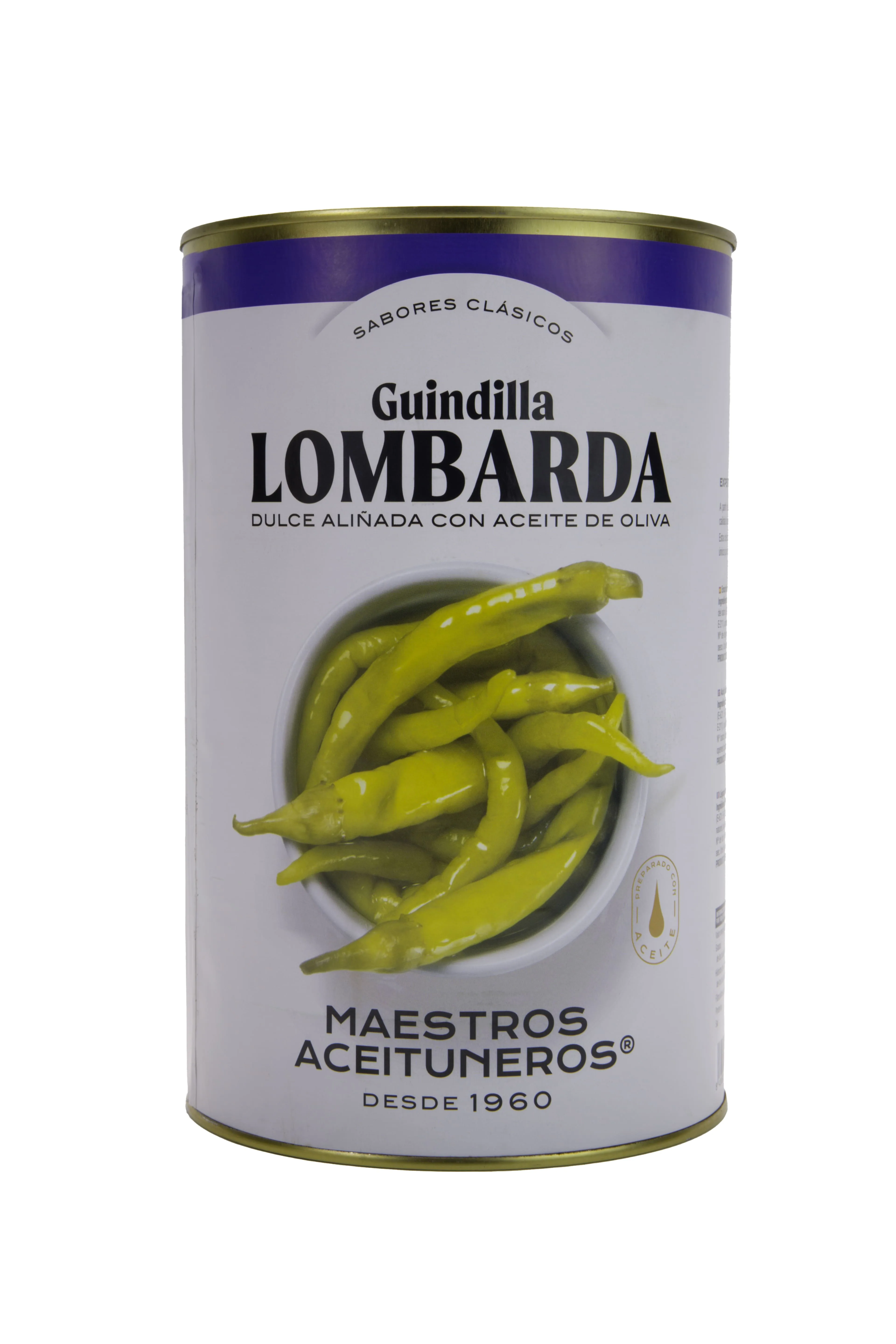 GUINDILLA ČILI PIPARI SALDIE MAESTROS ACEITUNEROS, 3.7KG/1.4KG