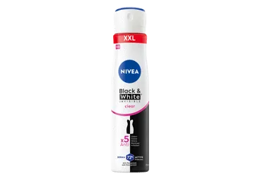 IZSMIDZINĀMS DEZODORANTS NIVEA BLACK&WHITE INVISIBLE CLEAR SIEVIETĒM 250ML