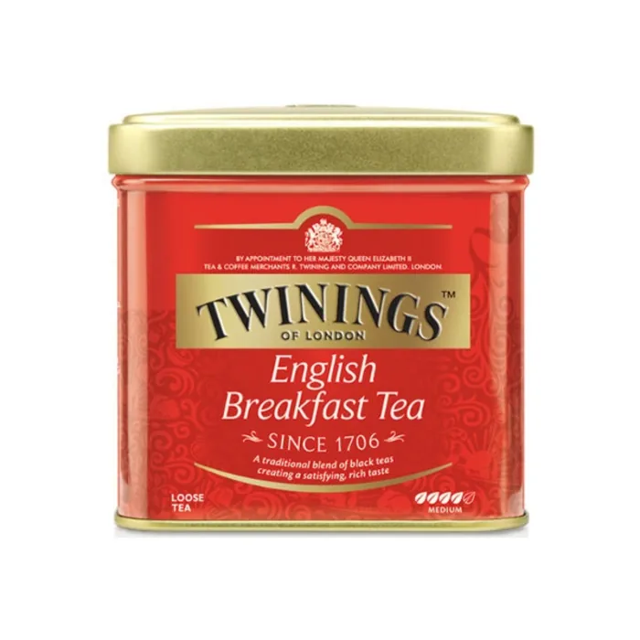 MELNĀ TĒJA TWININGS ENGLISH BREAKFAST 100G