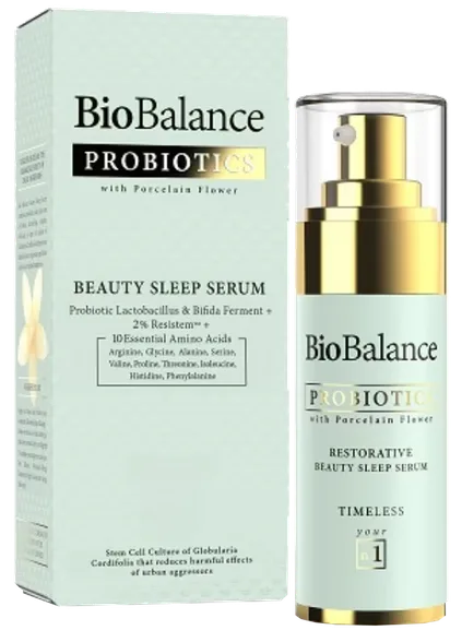 Biobalance Probiotics Restorative Beauty sleep serums, 30 ml