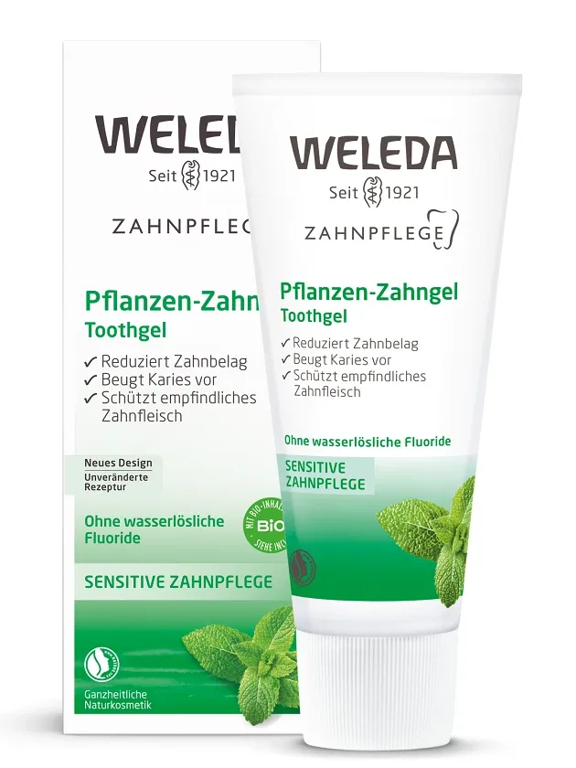 Weleda atsvaidzinošais ārstniecības augu zobu gels, 75 ml