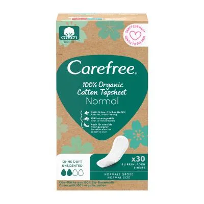 Carefree Normal Organic ikdienas ieliktnīši N30