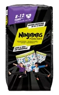 PAMPERS NINJAMAS SPACE JP S8 PIDŽAMAS BIKSĪTES, 8-12 GADI, 27-43KG, 9GAB.