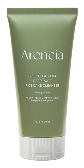 Очищающее средство Arencia Green Tea + LHA Deep Pore Rice Cake, 150 г