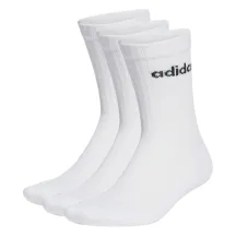 ZEĶES ADIDAS 3 PĀRI 43/45 BALTAS AW26