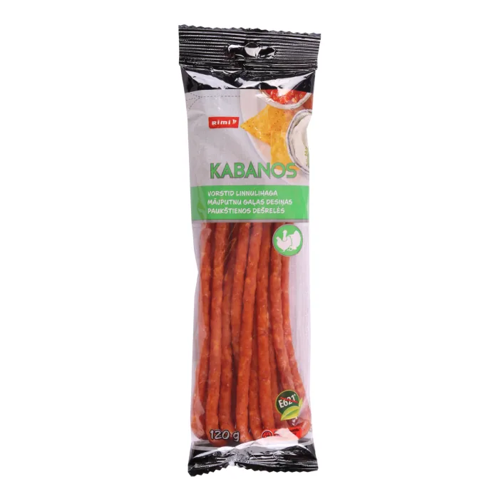 MĀJPUTNU UN CŪKGAĻAS DESIŅAS RIMI KABANOS 120G