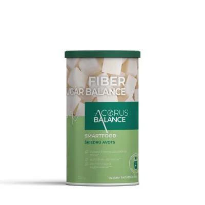 Acorus Balance Fiber Sugar balance šķiedrvielu komplekss cukura līmenim, pulveris 220 g