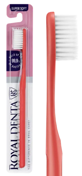 Royal Denta Silver Super Soft zobu birste, 1 gab.
