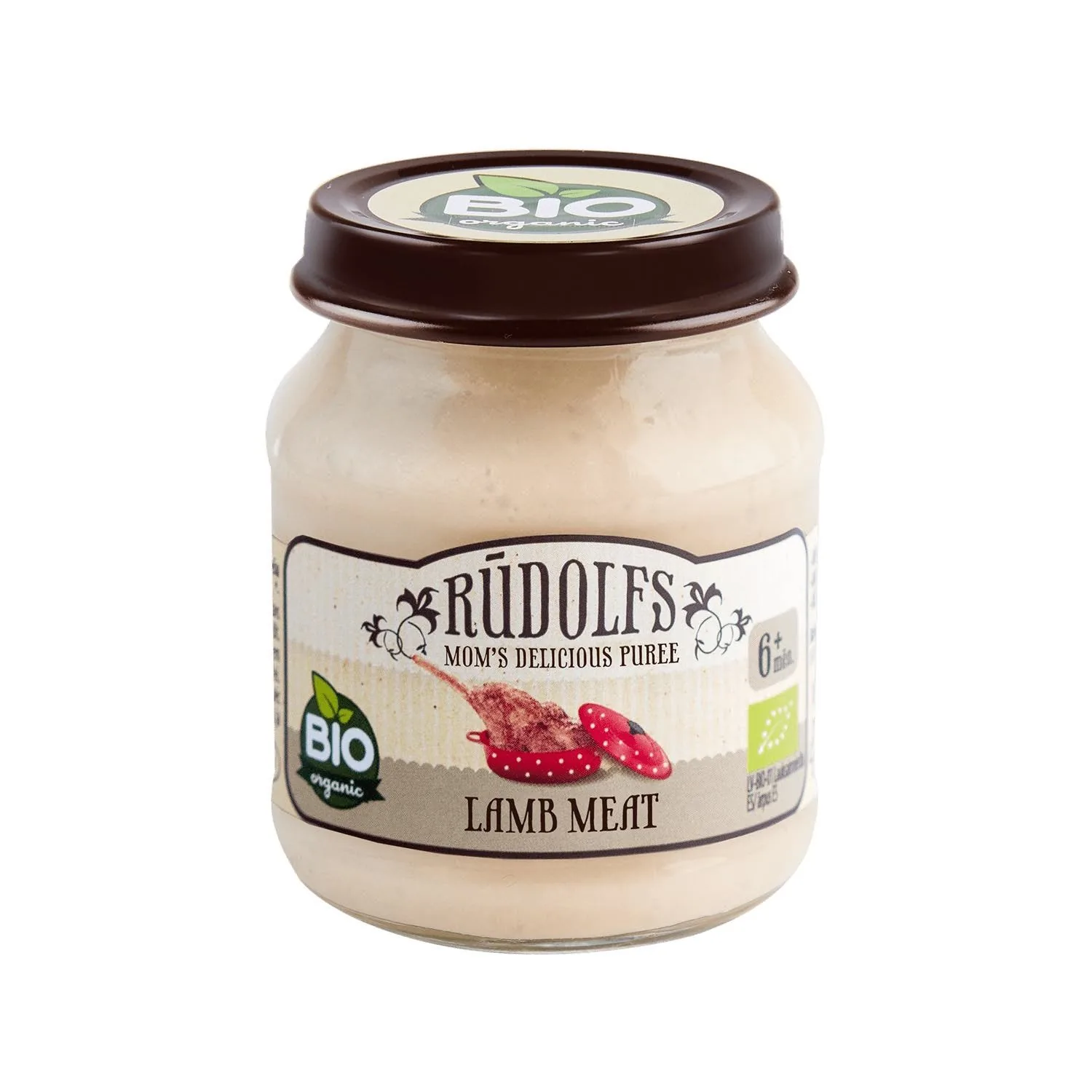 BIEZENIS RŪDOLFS BIO JĒRA GAĻAS, NO 6 MĒN., 120G