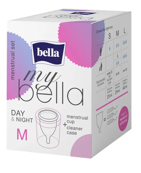 Bella My Bella, M menstruālā piltuve, 1 gab.