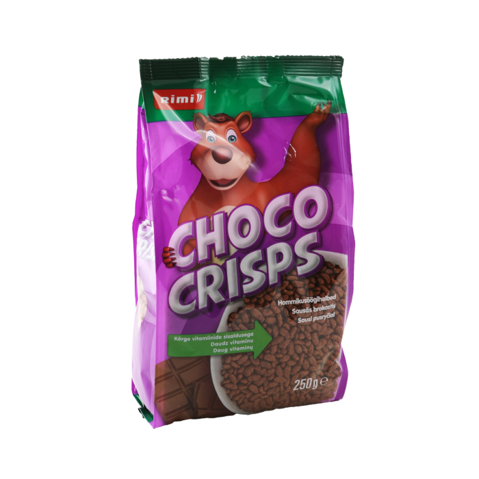 SAUSĀS BROKASTIS RIMI CHOCO CRISPS 250G