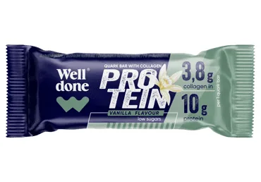 BIEZPIENA SIERIŅŠ WELL DONE VANIĻAS KOLAGĒNA GLAZŪRĀ 40G