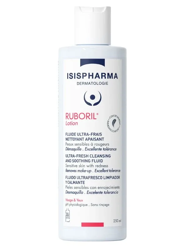 Isispharma Ruboril® Lotion attīrošs un remdējošs fluīds, 250 ml