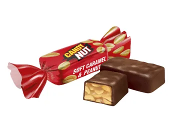KONFEKTES ŠOKOLĀDES GLAZŪRĀ CANDY NUT ROSHEN SVER.
