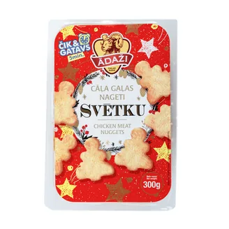 NAGETI ĀDAŽI CĀĻA GAĻAS SVĒTKU 300G