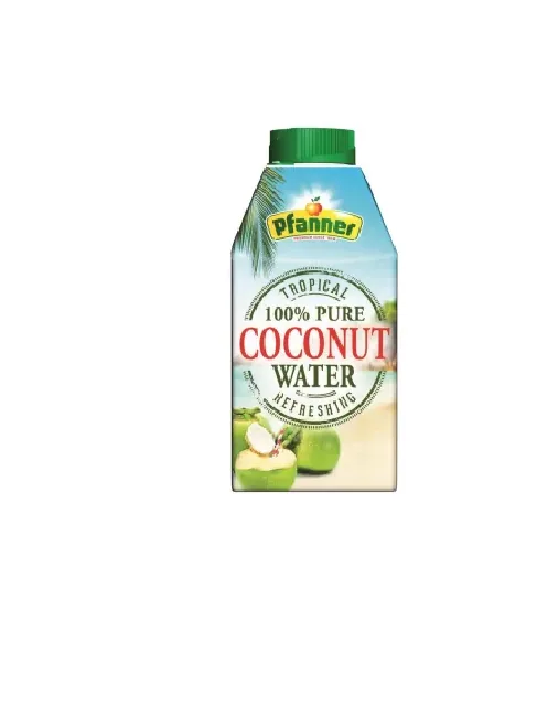 KOKOSRIEKSTU ŪDENS PFANNER 100% TETRA PAKĀ, 0.5L