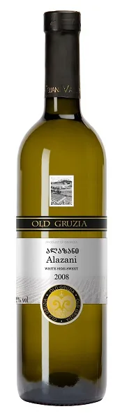 Baltvīns Teliani Valley Old Gruzia alazani, 12%, 0,75 l