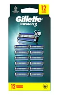 GILLETTE MACH3 KASETNES, 12GAB.