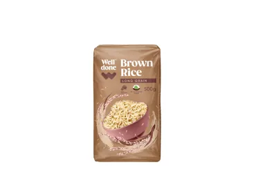 BRŪNIE RĪSI WELL DONE 500G