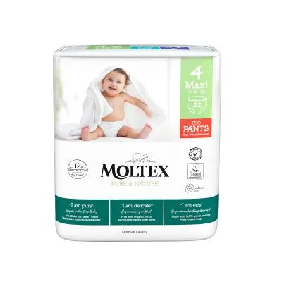 Moltex Pure & Nature biksītes 4 maxi N22