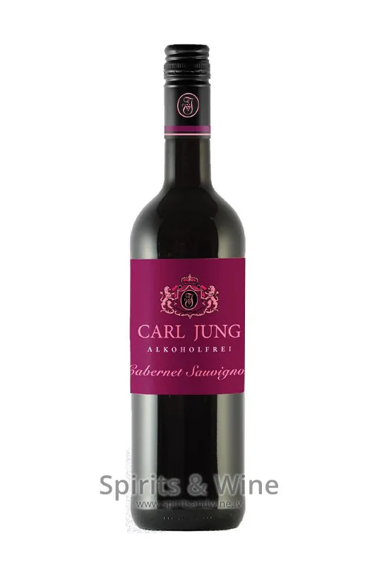 BEZALKOHOLISKS VĪNS CARL JUNG CABERNET SAUVIGNON 0,75L