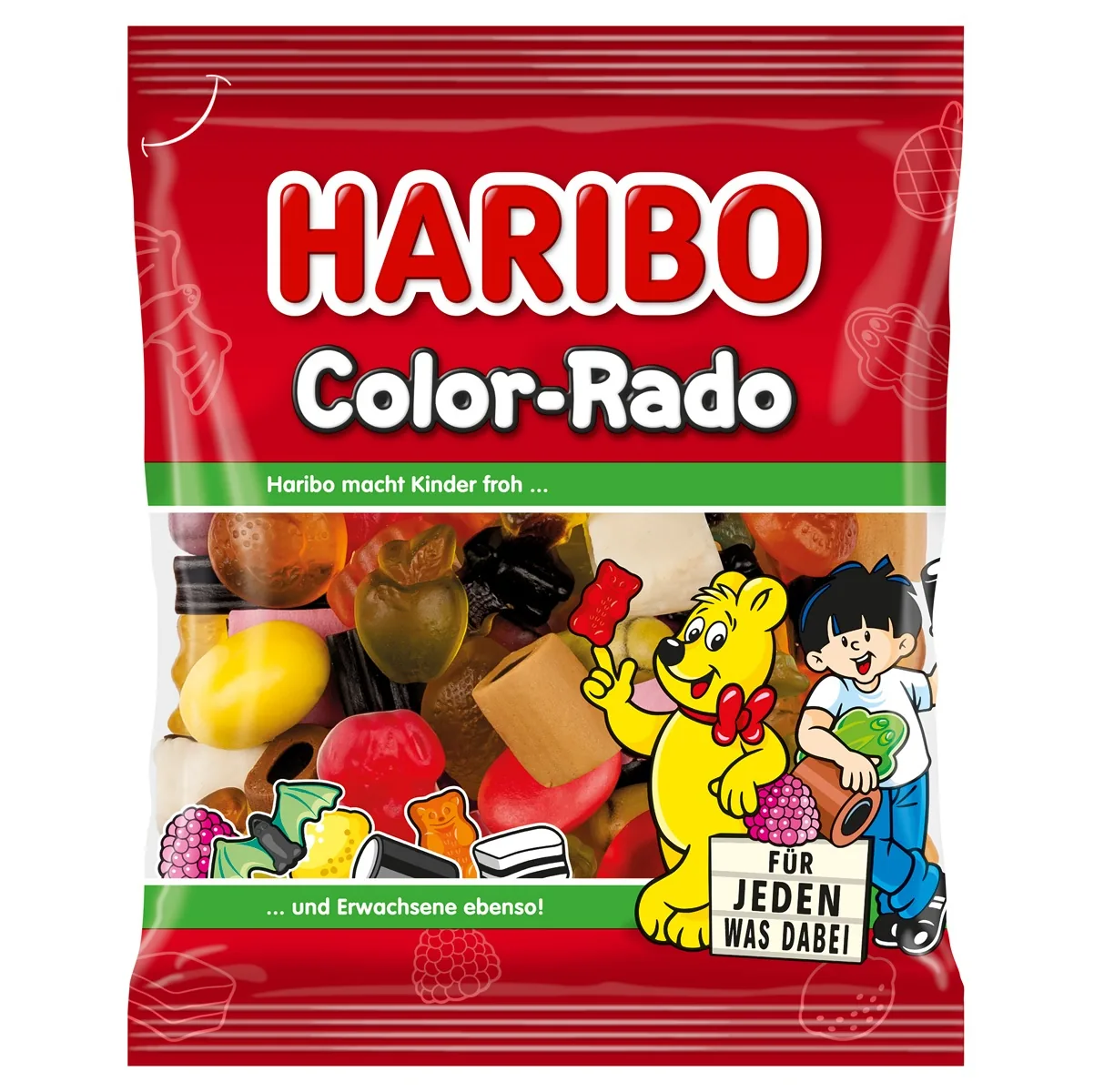 ŽELEJKONFEKTES HARIBO COLOR-RADO, 175G