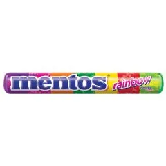 KOŠĻ.KONFEKTE MENTOS RAINBOW 37.5G