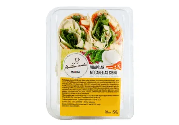 VRAPS AR MOCARELLAS SIERU MEISTARA MARKA 220G