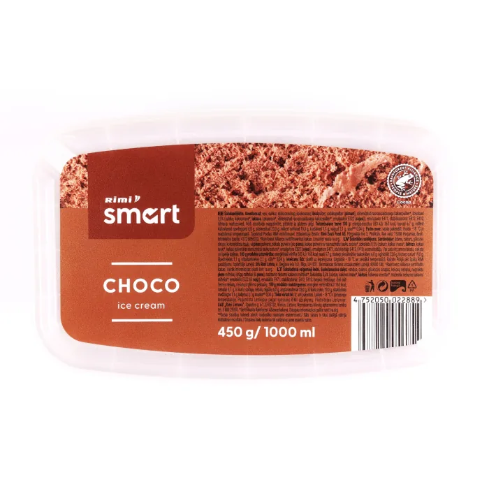 SALDĒJUMS RIMI SMART ŠOKOLĀDES 1L/450G