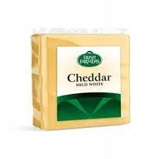 SIERS ČEDARAS IRISH FARMERS, BALTAIS, 200G