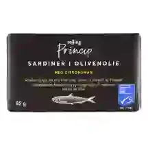 SARDĪNES OLĪVEĻĻĀ AR CITRONU GARŠU SALLING PRINCIP 120 G