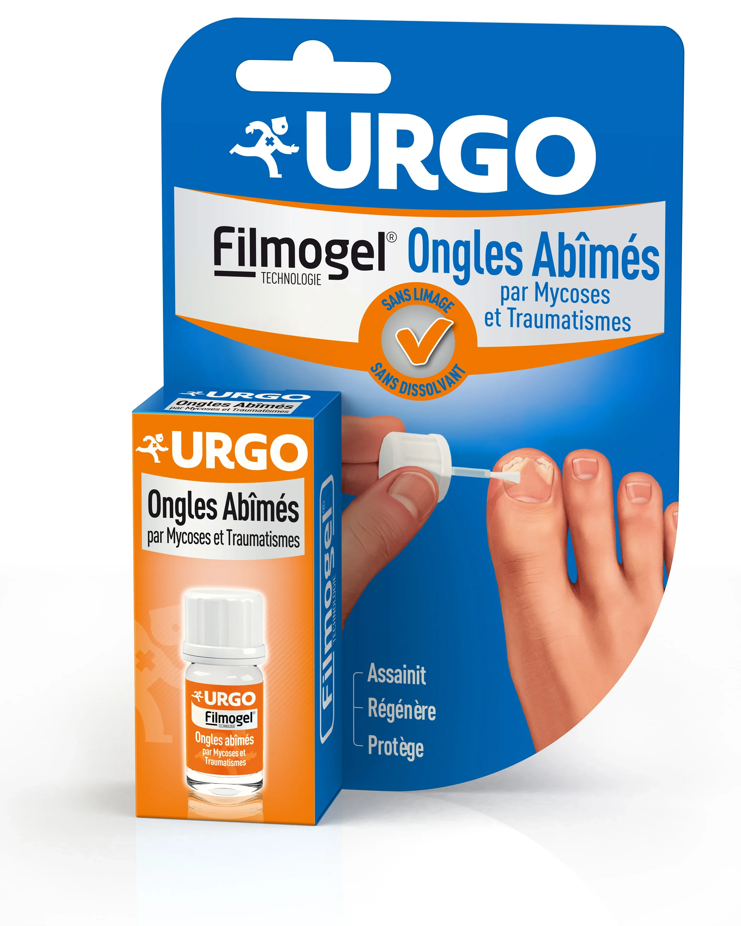 Urgo gels bojātiem nagiem, 3,3 ml