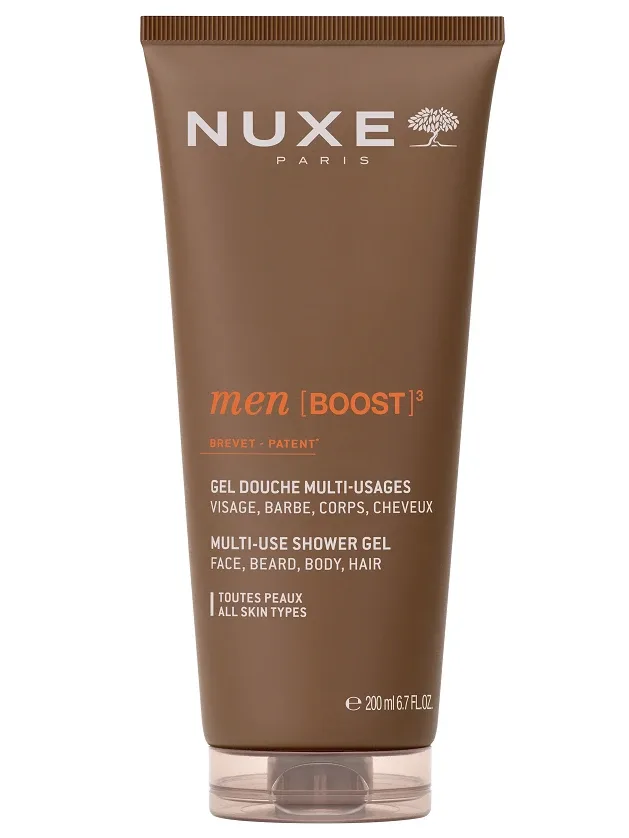 Nuxe Men [Boost]³ universāla dušas želeja, 200 ml