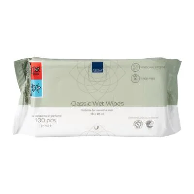 Abena mitrās salvetes N100